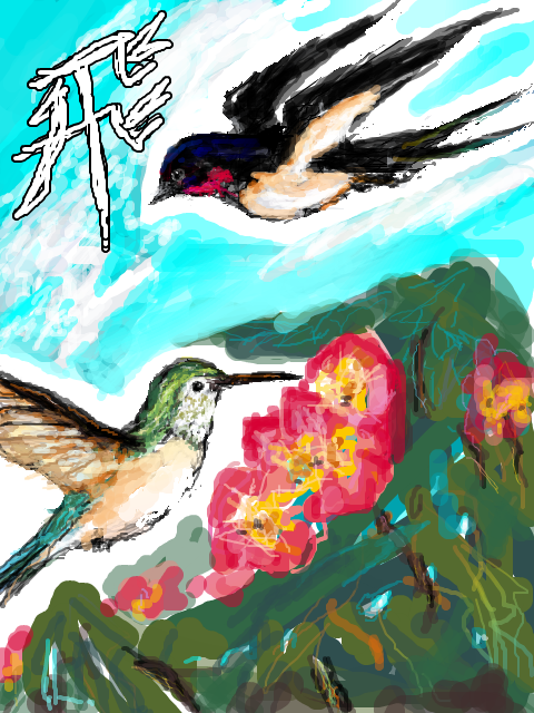 humminbird & swallow