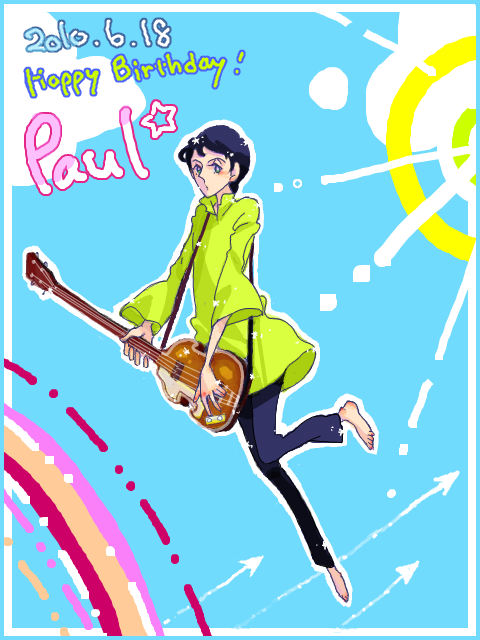 ポールお誕生日おめでとう！