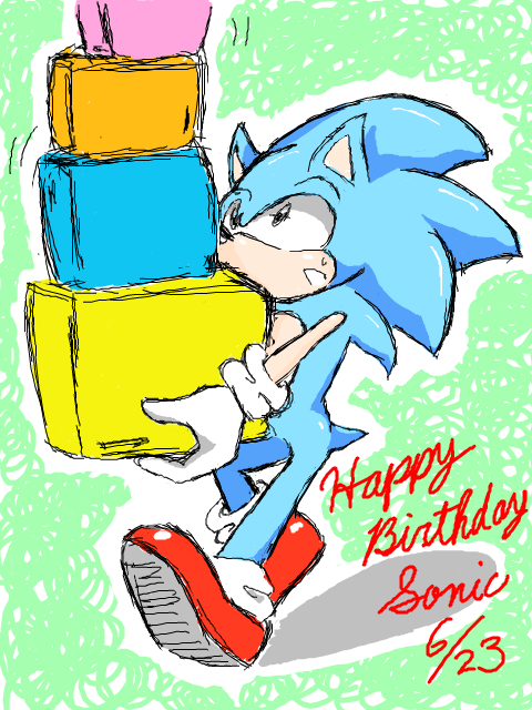 Happy Birthday Sonic 6/23