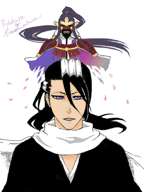 黒爪 Request Bleach 白哉 千本桜 手書きブログ