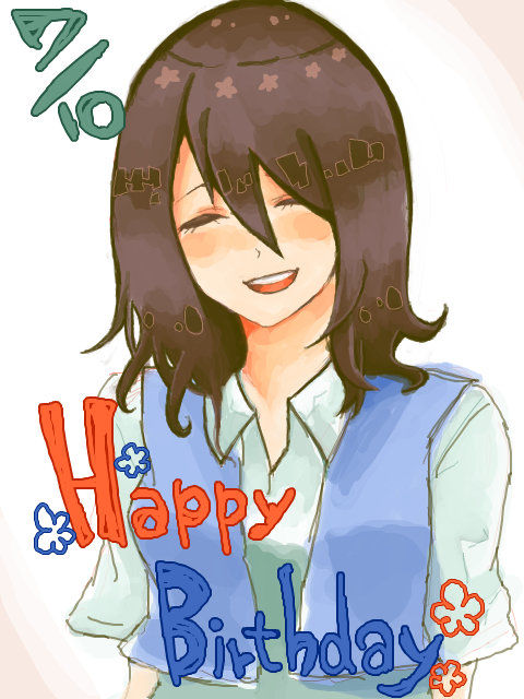 happy birthday 奈歩ちゃん！