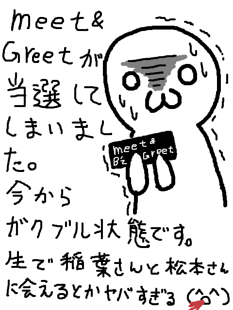 Meet&Greet当選