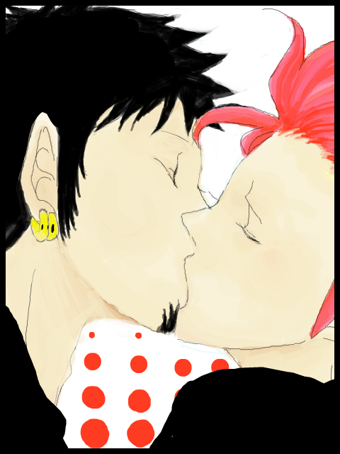 【注意】　　Kiss Me　　ロキド