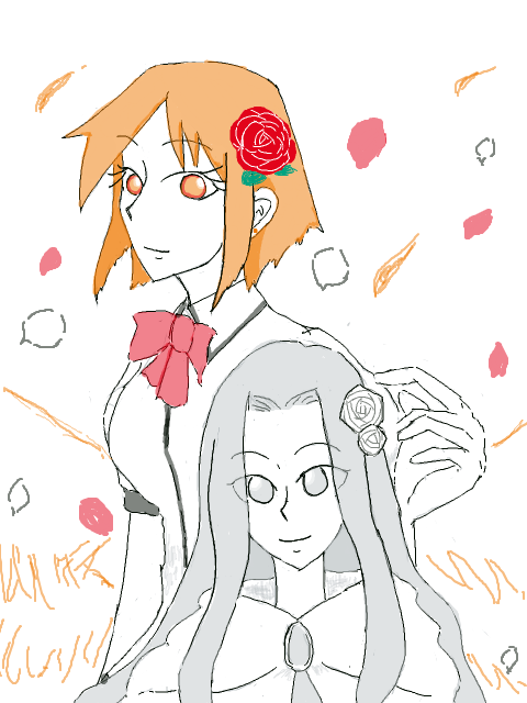 【Red】Rose【White】