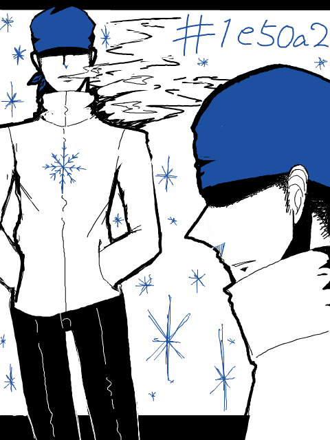 【白黒】雪