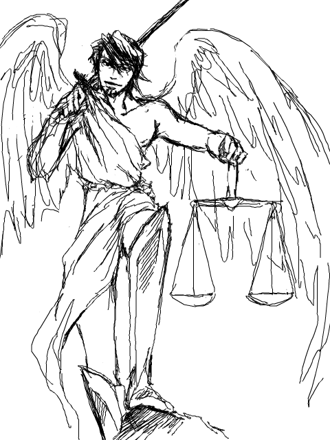 The angel of justice 