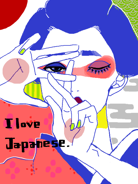 i love japanese.