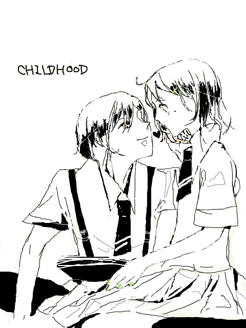 【白黒】CHILDHOOD