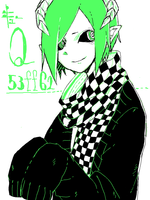 【白黒】Q