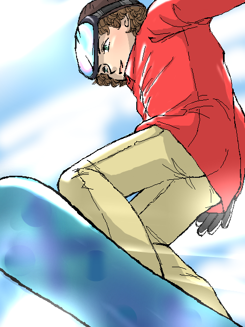 スノーボード。