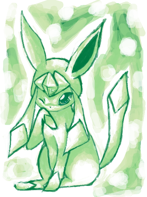 Green Glaceon