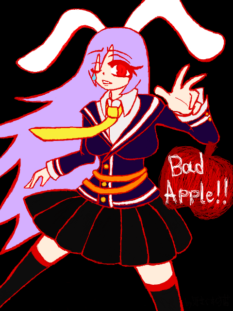 Bad Apple!!with鈴仙