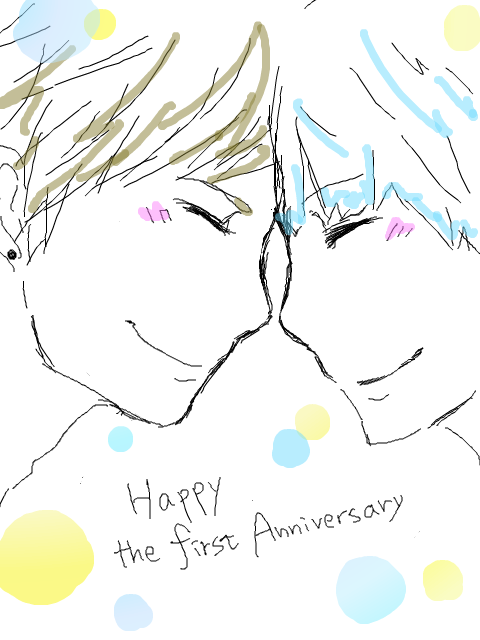 the first anniversary♪