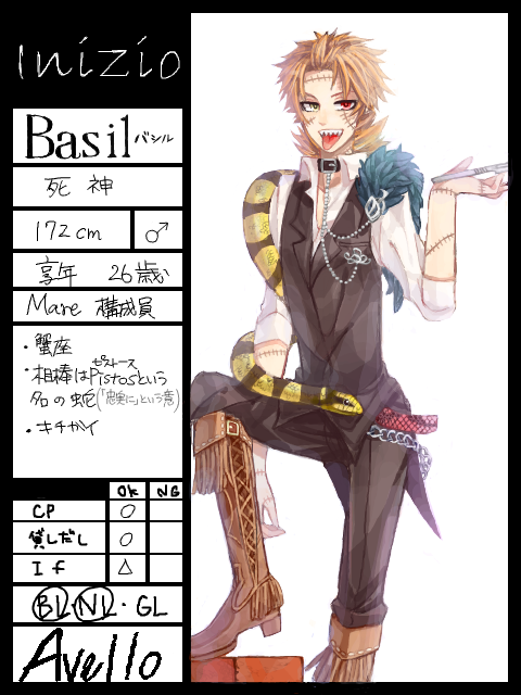 【inzio】 Basil 【avello】 