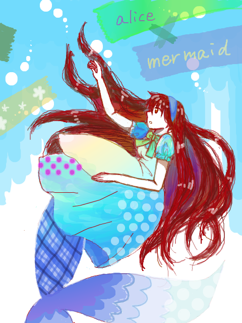 alice × mermaid